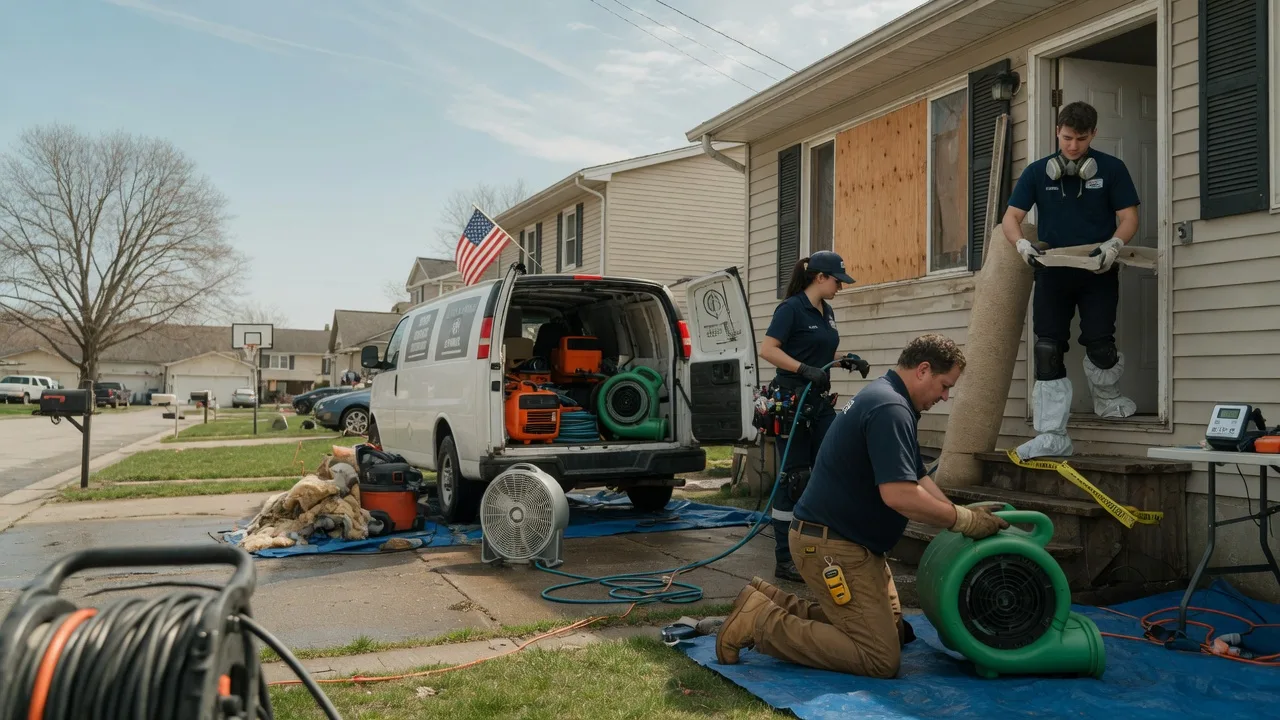 Water Damage Restoration in Three Springs, PA near me